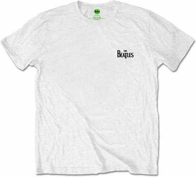 Skjorte The Beatles Skjorte Drop T Logo White L - 1