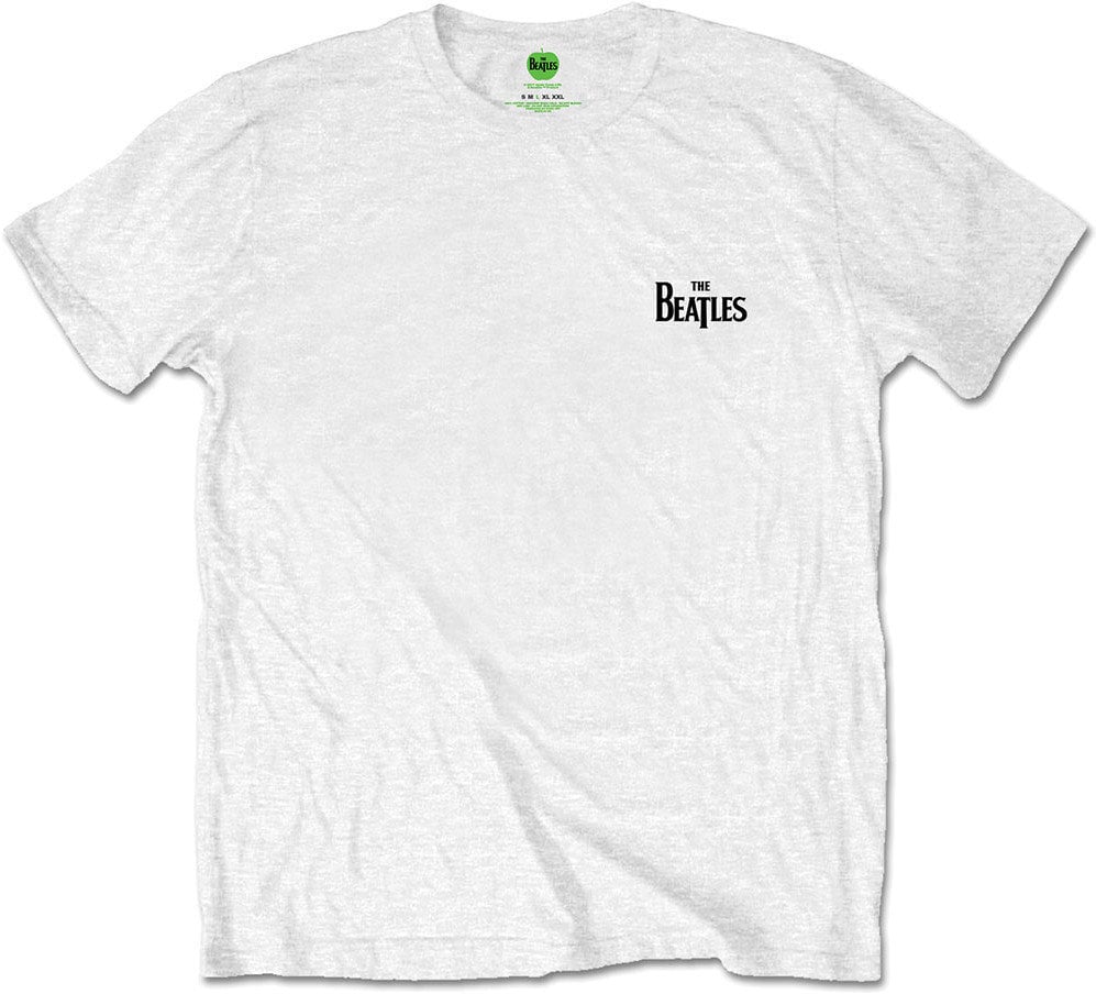 Риза The Beatles Риза Drop T Logo бял XL
