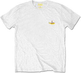 T-shirt The Beatles Nothing Is Real (Back Print) Unisex T-shirt à manches courtes/White/Courtes