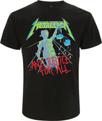 T-shirt Metallica Unisex And Justice For All Original Black