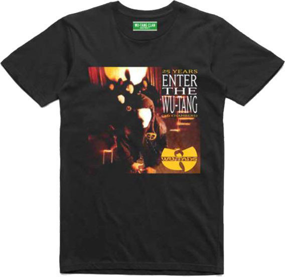 T-Shirt Wu-Tang Clan Unisex Tee Enter The Wu-Tang (Ex Tour/Back Print) L