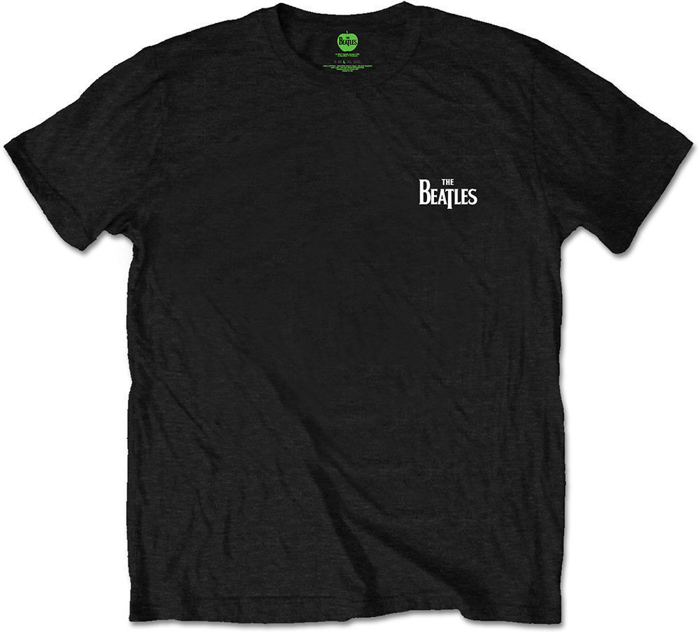 T-shirt The Beatles T-shirt Drop T Logo Noir L