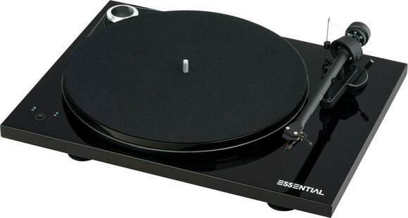 Tourne-disque Pro-Ject Essential III SB OM 10 High Gloss Black - 1