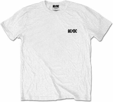 Shirt AC/DC Shirt About To Rock White L - 1