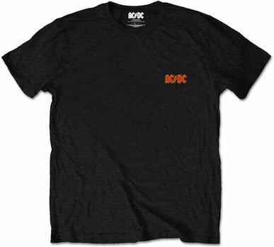 Skjorte AC/DC Skjorte Logo Sort L - 1