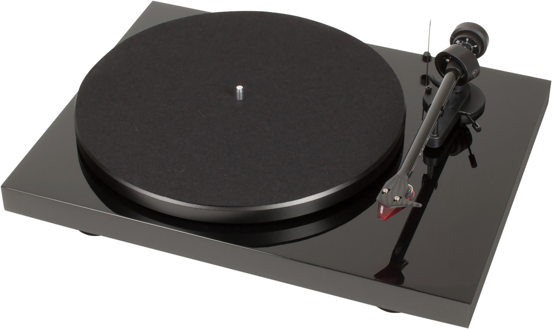 Turntable Pro-Ject Debut Carbon (DC) + 2M Red High Gloss Black Turntable