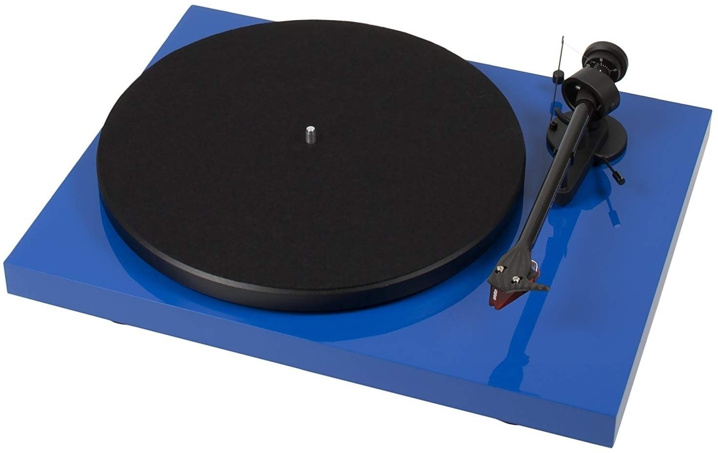 обръщател Pro-Ject Debut Carbon (DC) + 2M Red High Gloss Blue