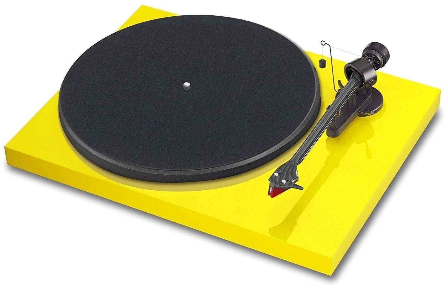 обръщател Pro-Ject Debut Carbon (DC) + 2M Red High Gloss Yellow