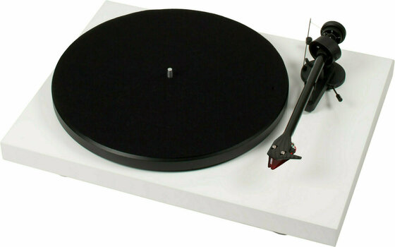 Turntable Pro-Ject Debut Carbon (DC) + 2M Red High Gloss White - 1