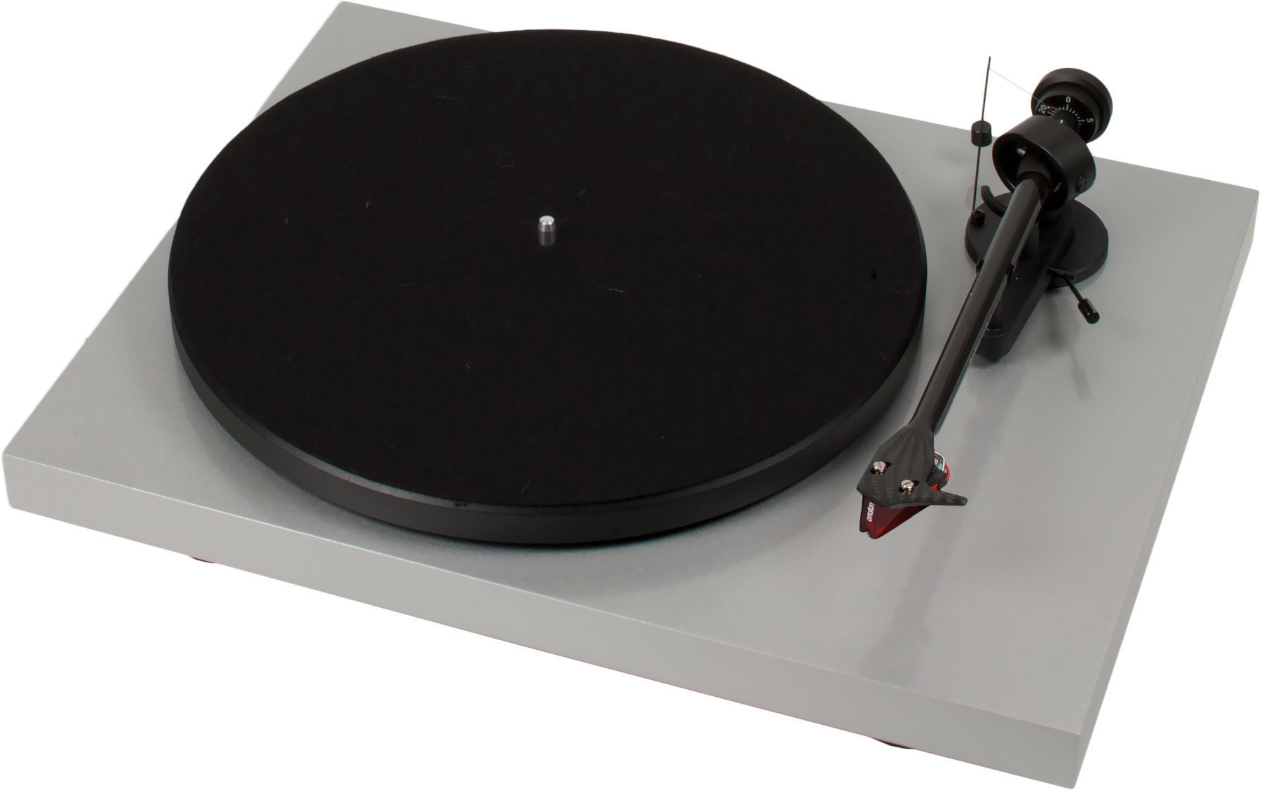 Skivspelare Pro-Ject Debut Carbon (DC) + 2M Red High Gloss Grey Skivspelare