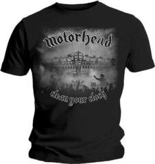 Πουκάμισο Motörhead Clean Your Clock B&W Unisex Black