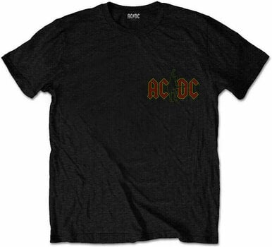 Skjorte AC/DC Skjorte Hard As Rock Sort L - 1