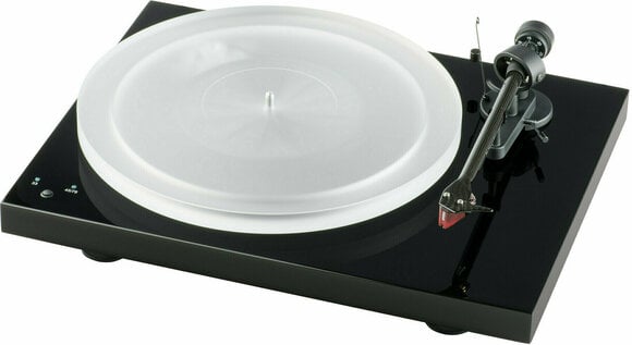 Hi-Fi-Drehscheibe Pro-Ject Debut Carbon RecordMaster Hires 2M Red High Gloss Black - 1