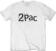 Shirt 2Pac Shirt Changes Back Repeat Unisex White S
