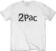 Shirt 2Pac Shirt Changes Back Repeat Unisex White 2XL