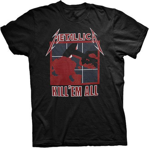 T-shirt Metallica T-shirt Kill 'Em All Unisex Black S