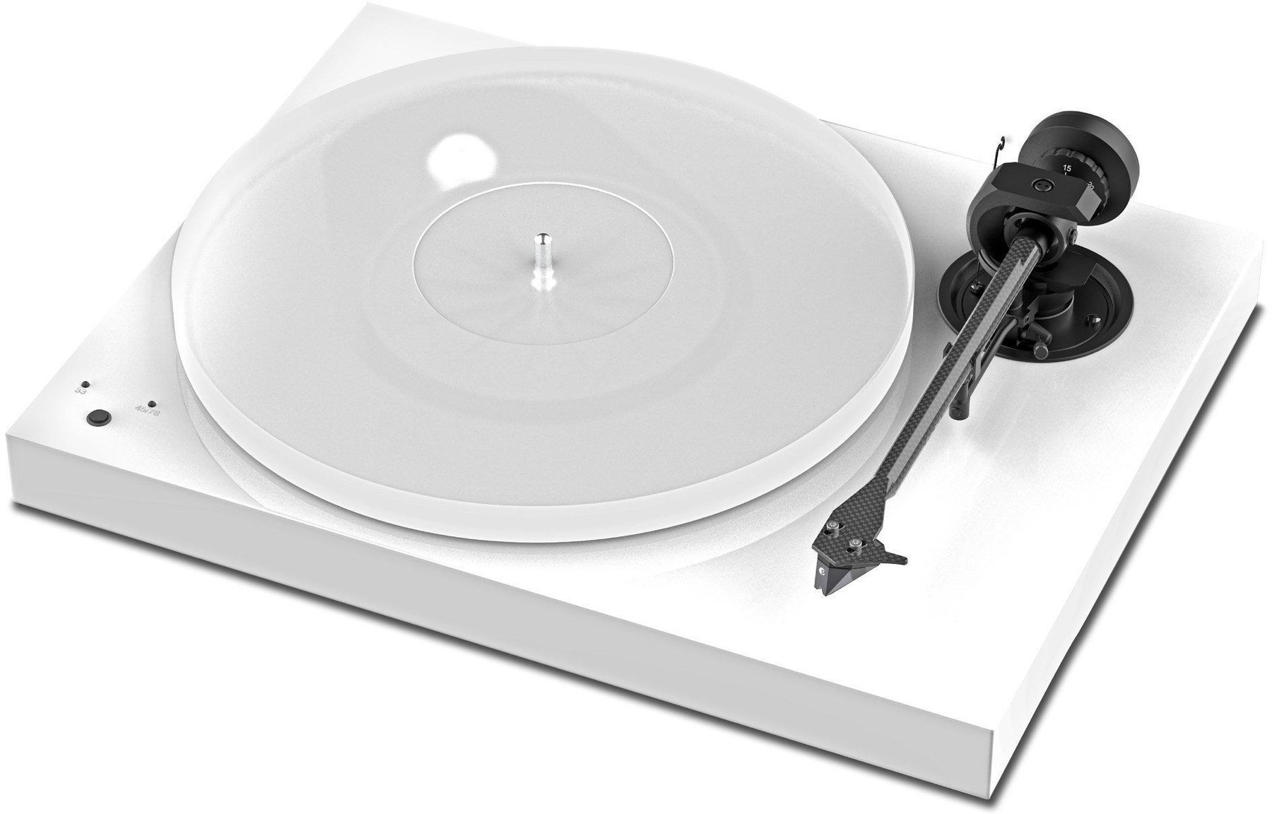 Hi-Fi Turntable Pro-Ject X1 + Pick it S2 MM Alb Lucios