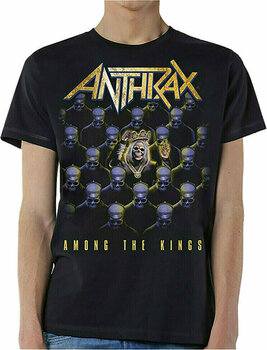 Skjorta Anthrax Skjorta Among The Kings Black XL - 1