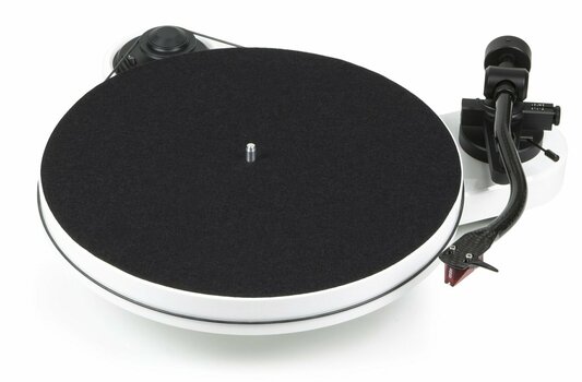 Tourne-disque Pro-Ject RPM-1 Carbon + 2M Red High Gloss White - 1