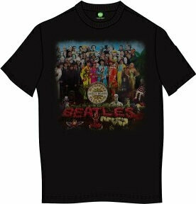 Shirt The Beatles Shirt Sgt Pepper Unisex Black M - 1