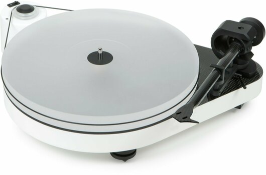 Hi-Fi Turntable Pro-Ject RPM-5 Carbon MC Quintet RD High Gloss White Hi-Fi Turntable - 1