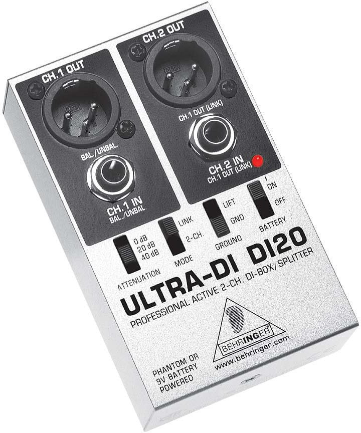 Procesor dźwiękowy/Procesor sygnałowy Behringer DI 20 ULTRA-DI