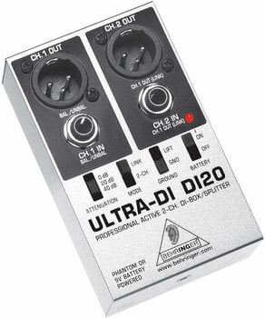 Procesor dźwiękowy/Procesor sygnałowy Behringer DI 20 ULTRA-DI - 1