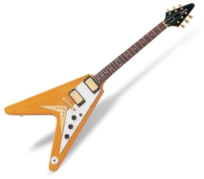 Guitarra elétrica Epiphone Flying V 58 Korina NA