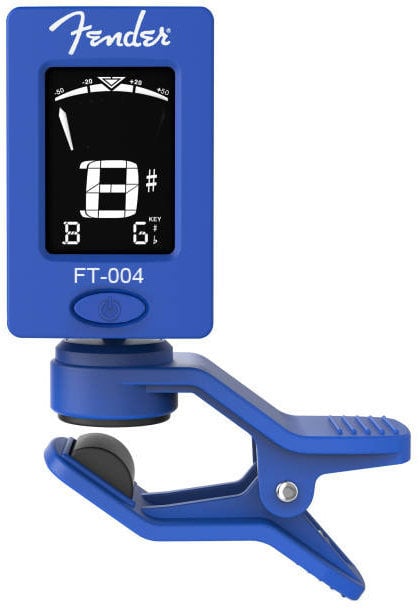 Accordatore Clip Fender FT-004 Chromatic Clip On Tuner Blue