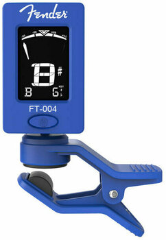Accordatore Clip Fender FT-004 Chromatic Clip On Tuner Blue - 1