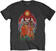 T-Shirt Earth, Wind & Fire T-Shirt Let's Groove (Back Print) Dark Grey M