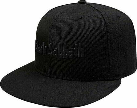 Hattukorkki Black Sabbath Hattukorkki Logo & Demon Black - 1