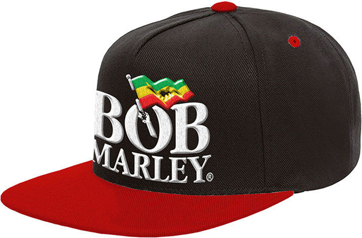 Kappe Bob Marley Kappe Logo Black