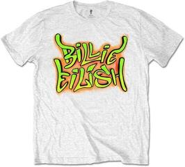 T-Shirt Billie Eilish Graffiti Unisex Short Sleeve T-Shirt/White/Short
