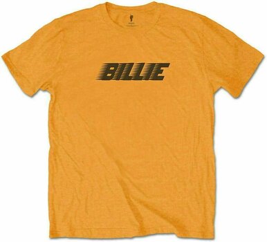 Camiseta de manga corta Billie Eilish Camiseta de manga corta Racer Logo & Blohsh Unisex Orange S - 1