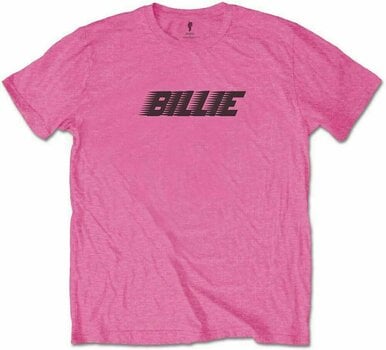T-shirt Billie Eilish T-shirt Racer Logo & Blohsh Rose S - 1