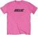 Maglietta Billie Eilish Maglietta Racer Logo & Blohsh Pink XL