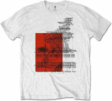 Tricou Billie Eilish Tricou Please You White XL - 1