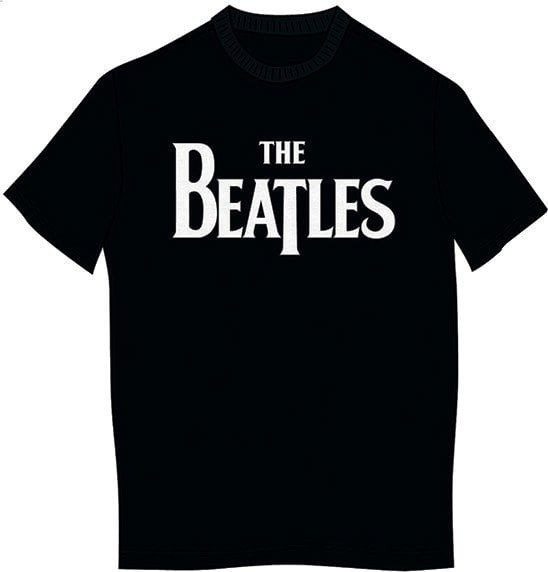 Skjorte The Beatles Skjorte Drop T Logo Sort 3 - 4 Y