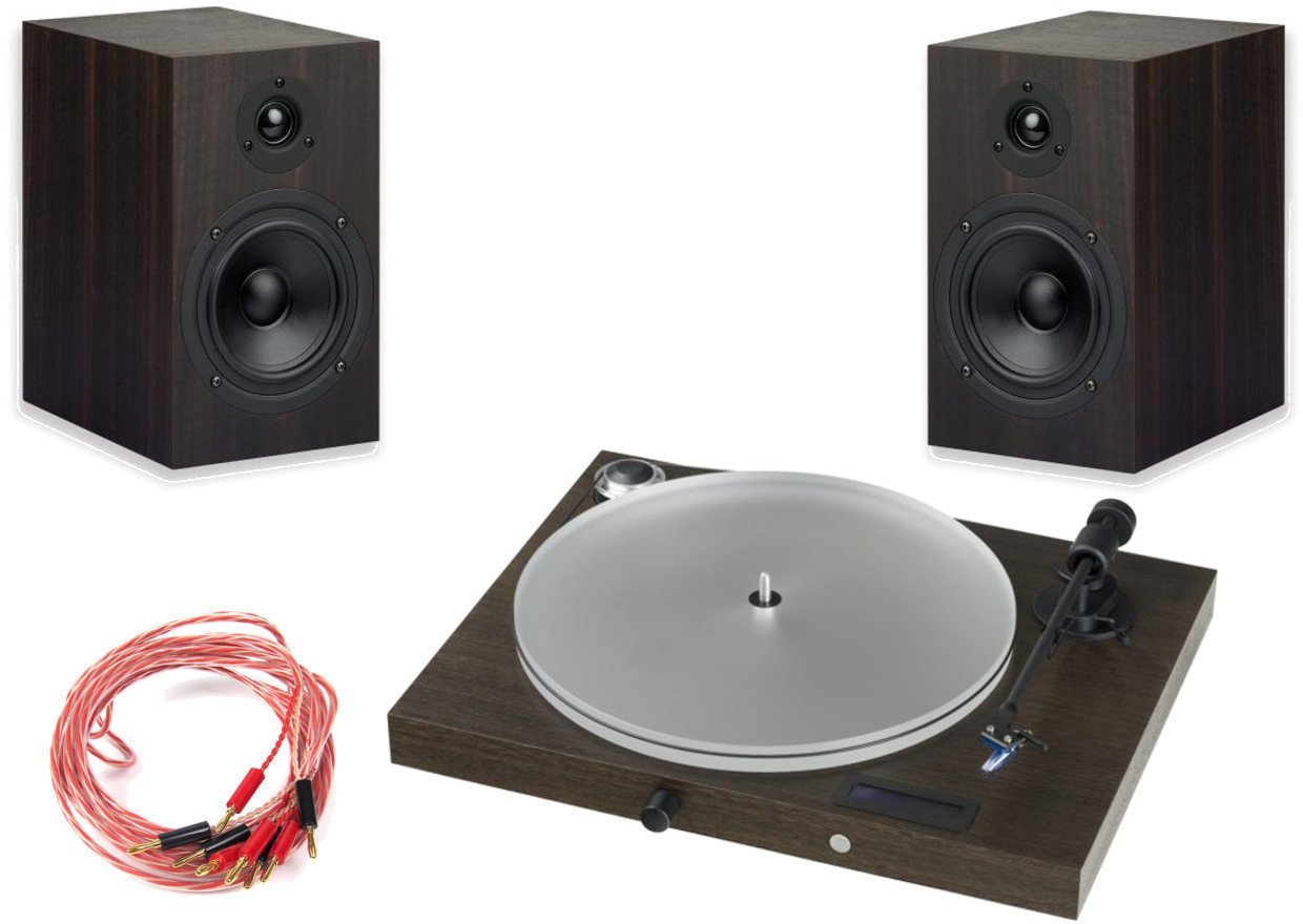 Gramofonski komplet Pro-Ject Set Juke Box S2 + Speaker Box 5 S2 evkaliptus