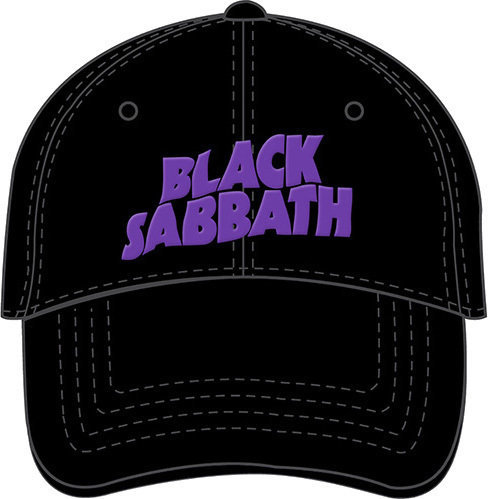 Casquette Black Sabbath Casquette Logo & Demon Noir