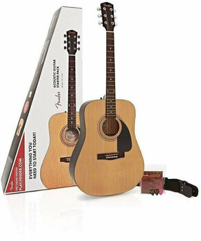 Акустична китара Fender FA-115 Pack WN V2 Natural - 1