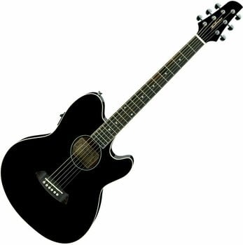 Elektro-akoestische gitaar Ibanez TCY10E-BK Zwart - 1