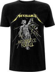 T-shirt Metallica And Justice For All Tracks Black