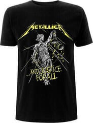 Maglietta Metallica And Justice For All Tracks Black