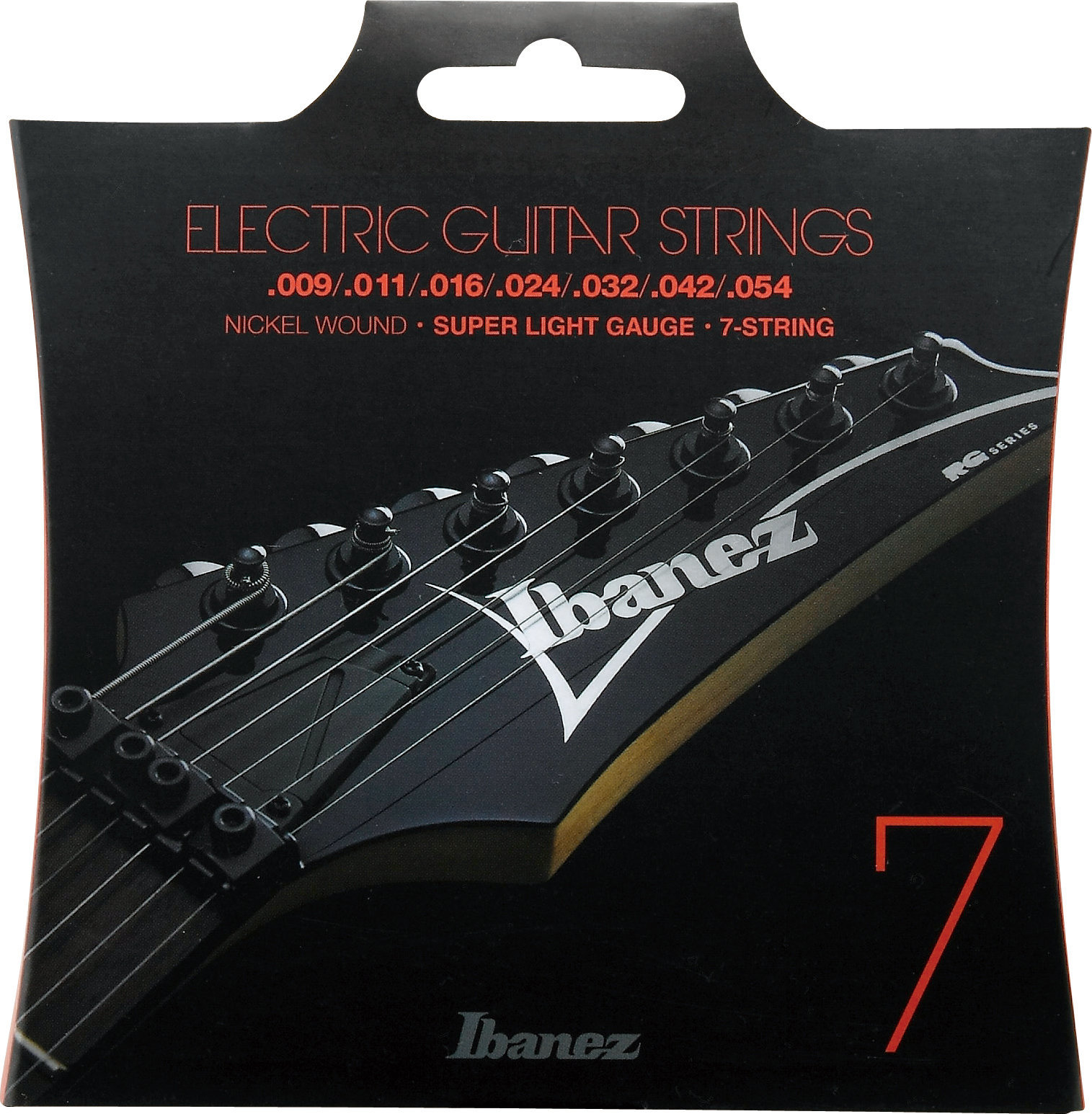 Cordas para guitarra elétrica Mi Ibanez IEGS7