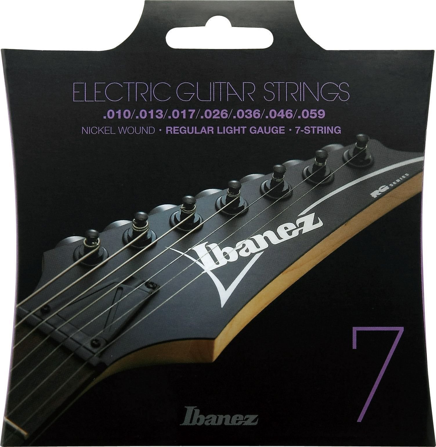 Cordas para guitarra elétrica Mi Ibanez IEGS71