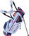 Golftaske Big Max Dri Lite Hybrid White/Navy/Red Golftaske