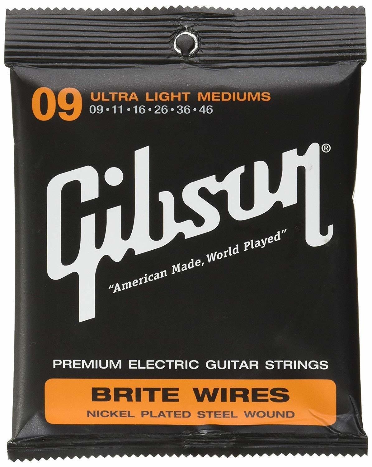 Cordes pour guitares électriques Gibson 700ULMC