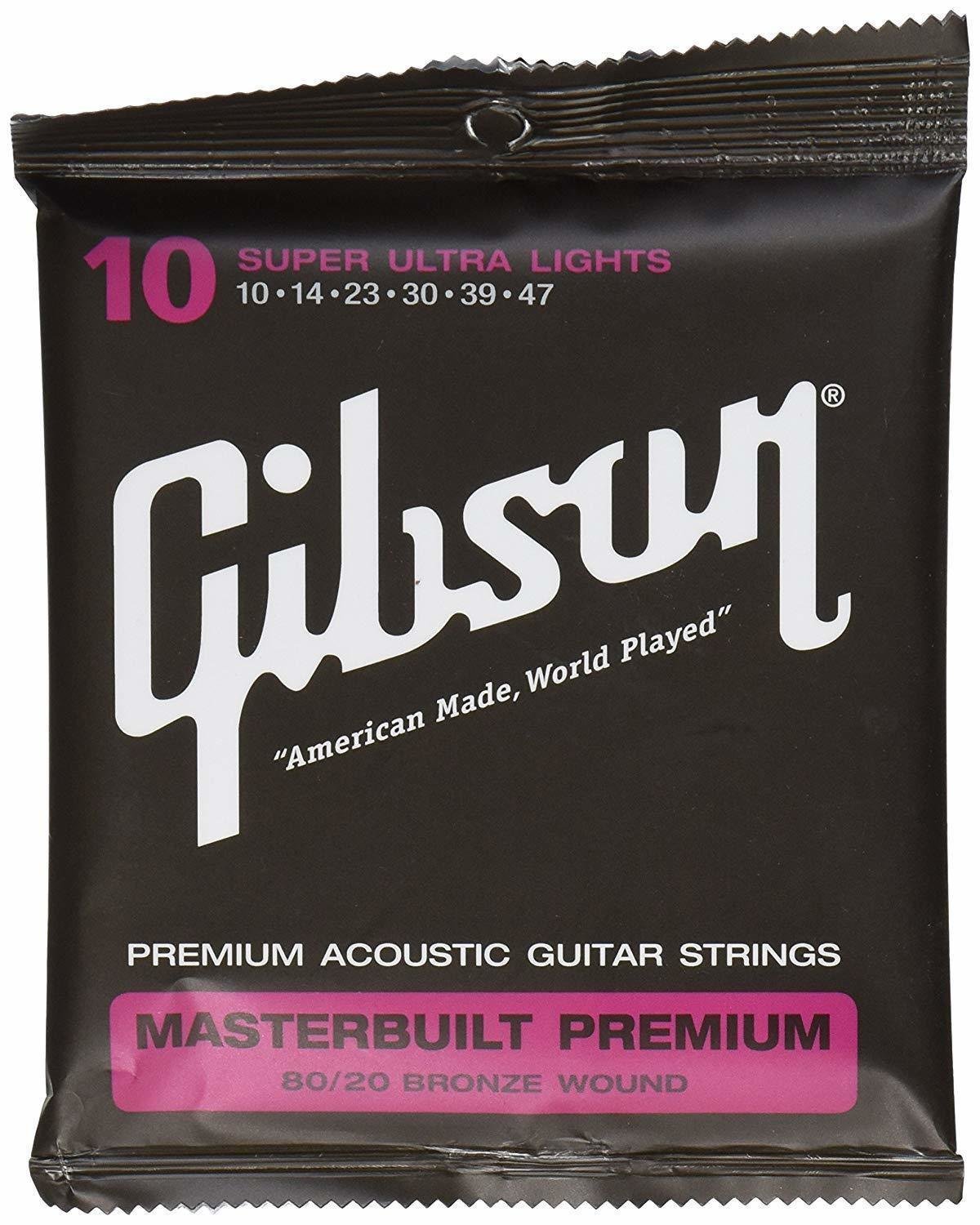 Struny pre akustickú gitaru Gibson SAG-BRS10